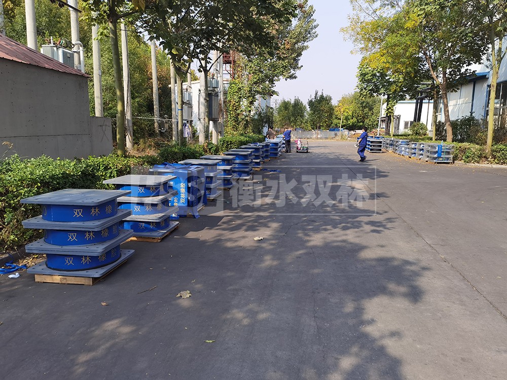 钢结构隔震支座厂家电话 HDR1200高阻尼建筑隔震支座 HDR500高阻尼橡胶隔震支座