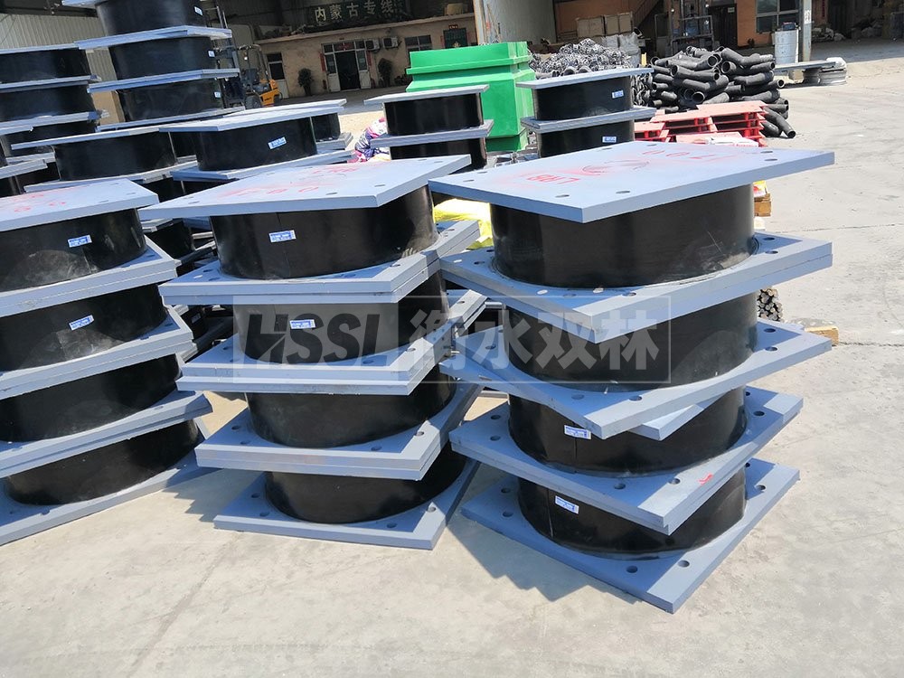 高阻尼隔震锁定支座 摩擦摆建筑隔震支座 高阻尼隔震支座HDR