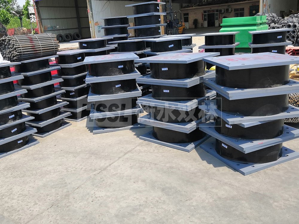 高阻尼减隔震支座生产厂家 高阻尼橡胶隔震支座厂家电话 房屋隔震支座多少钱